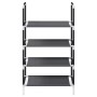 Zapatero 4 niveles negro 44x28x77 cm tejido no tejido de , Zapateros y organizadores de calzado - Ref: Foro24-4100617, Precio...