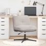 Silla oficina giratoria tejido imitación lana rizada gris claro de , Sillas - Ref: Foro24-4105385, Precio: 119,60 €, Descuent...