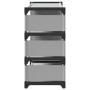 Zapatero 4 niveles gris 54x28x55 cm tejido no tejido de , Zapateros y organizadores de calzado - Ref: Foro24-4100622, Precio:...