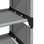 Zapatero 4 niveles gris 54x28x55 cm tejido no tejido de , Zapateros y organizadores de calzado - Ref: Foro24-4100622, Precio:...