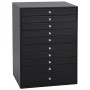 Joyero de 10 niveles con compartimentos para relojes negro de , Soportes para joyería - Ref: Foro24-4103567, Precio: 121,23 €...