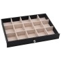 Joyero de 10 niveles con compartimentos para relojes negro de , Soportes para joyería - Ref: Foro24-4103567, Precio: 121,23 €...