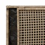 Banco de almacenaje con cojín beige 100 cm ratán sintético de , Bancos de jardín - Ref: Foro24-4104064, Precio: 135,59 €, Des...