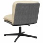 Silla de oficina giratoria tela color crema de , Sillas - Ref: Foro24-4105391, Precio: 115,24 €, Descuento: %