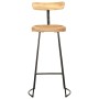 Taburetes de barra 2 uds 49x43x103 cm madera maciza de mango de , Taburetes de cocina - Ref: Foro24-4013521, Precio: 146,63 €...