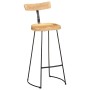 Taburetes de barra 2 uds 49x43x103 cm madera maciza de mango de , Taburetes de cocina - Ref: Foro24-4013521, Precio: 146,63 €...