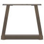 Patas para mesa de comedor en forma de V 2 uds acero natural de , Patas para mesas - Ref: Foro24-4012527, Precio: 48,35 €, De...