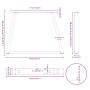 Patas para mesa de comedor en forma de V 2 uds acero natural de , Patas para mesas - Ref: Foro24-4012527, Precio: 48,35 €, De...