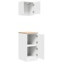 Armarios 2 uds para garaje madera de ingeniería blanco de , Armarios industriales - Ref: Foro24-3328296, Precio: 87,97 €, Des...
