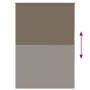 Estor Enrollable Opaco Color Café 110x130 cm Tela Ancho 105,7cm de , Persianas y estores - Ref: Foro24-4010974, Precio: 24,91...