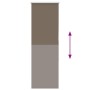 Estor Enrollable Opaco Color Café 50x150 cm Tela Ancho 45,7cm de , Persianas y estores - Ref: Foro24-4010988, Precio: 14,82 €...