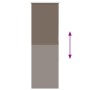 Estor Enrollable Opaco Color Café 60x175 cm Tela Ancho 55,7cm de , Persianas y estores - Ref: Foro24-4011016, Precio: 15,92 €...