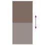 Estor Enrollable Opaco Color Café 95x210cm Tela Ancho 90,7cm de , Persianas y estores - Ref: Foro24-4011049, Precio: 22,58 €,...