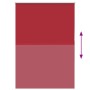 Estor Enrollable Opaco Rojo 100x150 cm Tela Ancho 95,7 cm de , Persianas y estores - Ref: Foro24-4011778, Precio: 19,83 €, De...