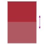 Estor Enrollable Opaco Rojo 90x130 cm Tela Ancho 85,7 cm de , Persianas y estores - Ref: Foro24-4011750, Precio: 22,58 €, Des...
