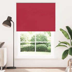 Estor Enrollable Opaco Rojo 150x210 cm Tela Ancho 146,6 cm de , Persianas y estores - Ref: Foro24-4011840, Precio: 29,68 €, D...