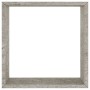 Estantes cubo de pared 3 unidades gris hormigón en Estanterías | Comprar online en Foru.es