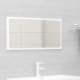 Conjunto de muebles de baño 2 piezas contrachapada blanco de vidaXL, Muebles de baño - Ref: Foro24-804881, Precio: 84,29 €, D...