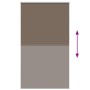 Estor Enrollable Opaco Color Café 120x230cm Tela Ancho 116,6cm de , Persianas y estores - Ref: Foro24-4011080, Precio: 33,14 ...
