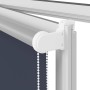 Estor Enrollable Opaco Marino 125x230cm Tela Ancho 121,6cm de , Persianas y estores - Ref: Foro24-4011601, Precio: 29,85 €, D...