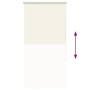 Estor Enrollable Opaco Blanco Roto 65x130cm Tela Ancho 60,7cm de , Persianas y estores - Ref: Foro24-4011615, Precio: 27,23 €...