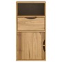 Mueble auxiliar con cajón ODDA 40x24x79 cm madera maciza pino de , Aparadores - Ref: Foro24-4103599, Precio: 61,78 €, Descuen...