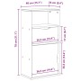 Mueble auxiliar con cajón ODDA 40x24x79 cm madera maciza pino de , Aparadores - Ref: Foro24-4103599, Precio: 61,78 €, Descuen...