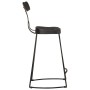 Taburetes de barra 2 uds negro 49x43x88 cm madera maciza mango de , Taburetes de cocina - Ref: Foro24-4013516, Precio: 141,67...