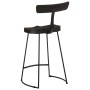 Taburetes de barra 2 uds negro 49x43x88 cm madera maciza mango de , Taburetes de cocina - Ref: Foro24-4013516, Precio: 141,67...
