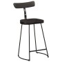 Taburetes de barra 2 uds negro 49x43x88 cm madera maciza mango de , Taburetes de cocina - Ref: Foro24-4013516, Precio: 141,67...