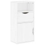 Mueble auxiliar con cajón ODDA blanco 40x24x79 cm madera pino de , Aparadores - Ref: Foro24-4103600, Precio: 63,00 €, Descuen...