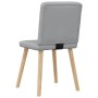 Sillas de comedor giratorias 2 unidades tela gris claro de , Sillas de comedor - Ref: Foro24-4101197, Precio: 101,95 €, Descu...