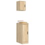 Armarios 2 uds para garaje madera de ingeniería roble sonoma de , Armarios industriales - Ref: Foro24-3328289, Precio: 71,96 ...