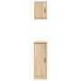 Armarios 2 uds para garaje madera de ingeniería roble sonoma de , Armarios industriales - Ref: Foro24-3328289, Precio: 71,96 ...