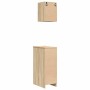 Armarios 2 uds para garaje madera de ingeniería roble sonoma de , Armarios industriales - Ref: Foro24-3328289, Precio: 71,96 ...