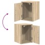 Armarios 2 uds para garaje madera de ingeniería roble sonoma de , Armarios industriales - Ref: Foro24-3328289, Precio: 71,96 ...