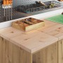 Armarios 2 uds para garaje madera ingeniería artesanal roble de , Armarios industriales - Ref: Foro24-3328268, Precio: 68,67 ...