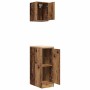 Armarios 2 uds para garaje madera ingeniería antigua madera de , Armarios industriales - Ref: Foro24-3328294, Precio: 71,96 €...