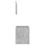 Set muebles de baño 2 piezas madera contrachapada gris hormigón de vidaXL, Muebles de baño - Ref: Foro24-804876, Precio: 57,5...