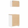 Armarios 2 uds para garaje madera de ingeniería blanco de , Armarios industriales - Ref: Foro24-3328332, Precio: 139,54 €, De...