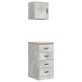 Armarios 2 uds para garaje madera de ingeniería ris hormigón de , Armarios industriales - Ref: Foro24-3328326, Precio: 105,79...
