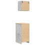 Armarios 2 uds para garaje madera de ingeniería ris hormigón de , Armarios industriales - Ref: Foro24-3328326, Precio: 105,79...