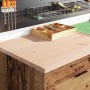 Armarios 2 uds para garaje madera ingeniería antigua madera de , Armarios industriales - Ref: Foro24-3328339, Precio: 130,39 ...