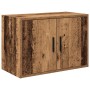 Armarios 2 uds para garaje madera ingeniería antigua madera de , Armarios industriales - Ref: Foro24-3328339, Precio: 130,39 ...