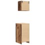 Armarios 2 uds para garaje madera ingeniería antigua madera de , Armarios industriales - Ref: Foro24-3328330, Precio: 106,00 ...