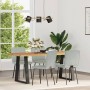 Sillas de comedor 4 unidades terciopelo gris claro de , Sillas de comedor - Ref: Foro24-3315286, Precio: 164,96 €, Descuento: %
