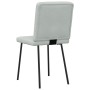 Sillas de comedor 4 unidades terciopelo gris claro de , Sillas de comedor - Ref: Foro24-3315286, Precio: 164,96 €, Descuento: %