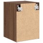 Armarios de pared 2 uds para garaje madera marrón roble de , Armarios industriales - Ref: Foro24-860620, Precio: 44,41 €, Des...
