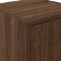 Armarios de pared 2 uds para garaje madera marrón roble de , Armarios industriales - Ref: Foro24-860620, Precio: 44,41 €, Des...
