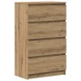 Aparador de madera de ingeniería roble artisan 60x35x98,5 cm de , Aparadores - Ref: Foro24-861129, Precio: 111,20 €, Descuent...